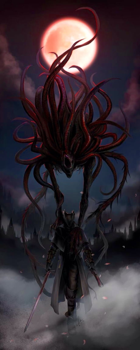 Bloodborne Hunter Nightmare Fanaet , HD Wallpaper & Backgrounds
