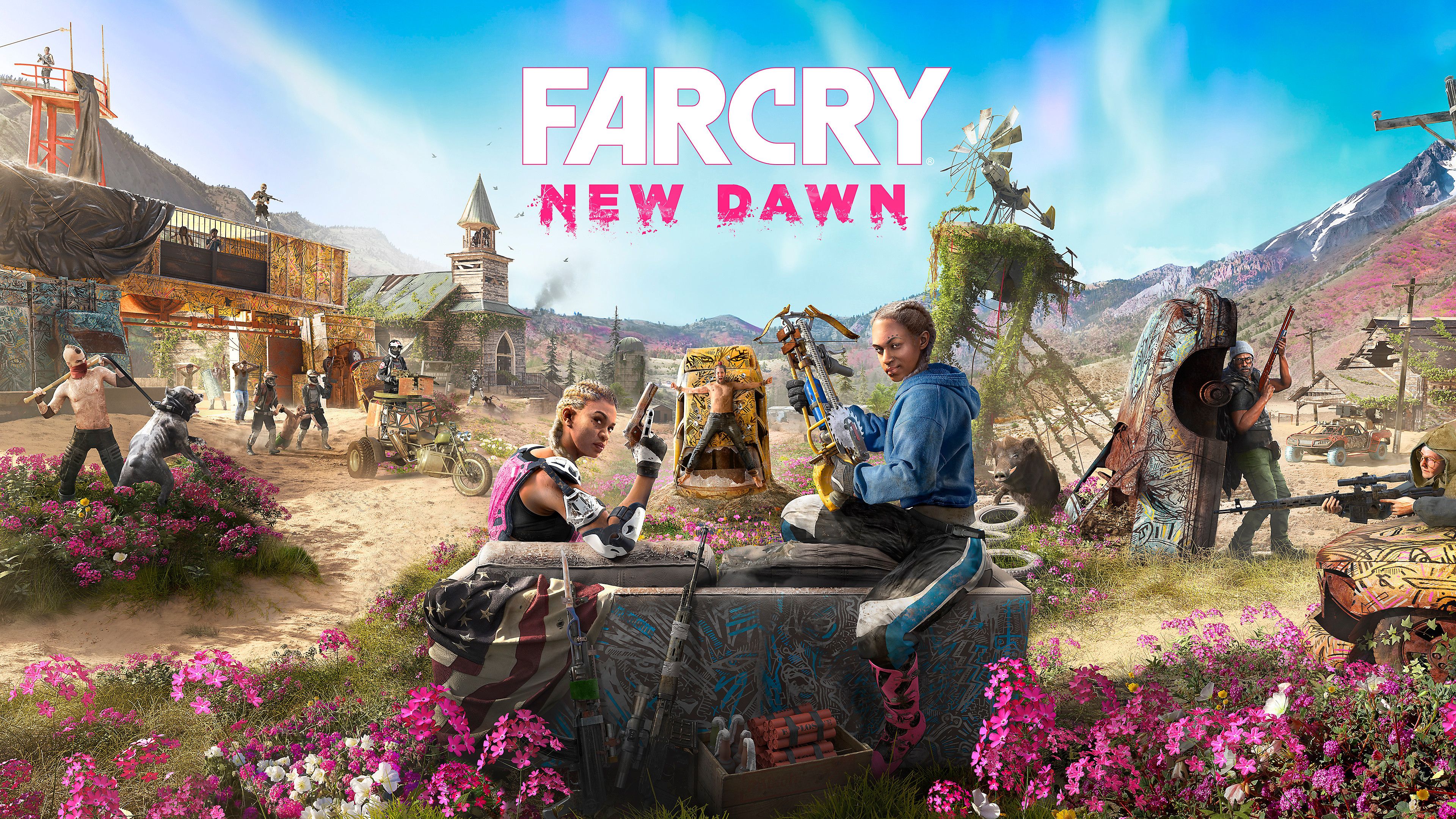 Playstation Wallpaper - Far Cry New Dawn , HD Wallpaper & Backgrounds