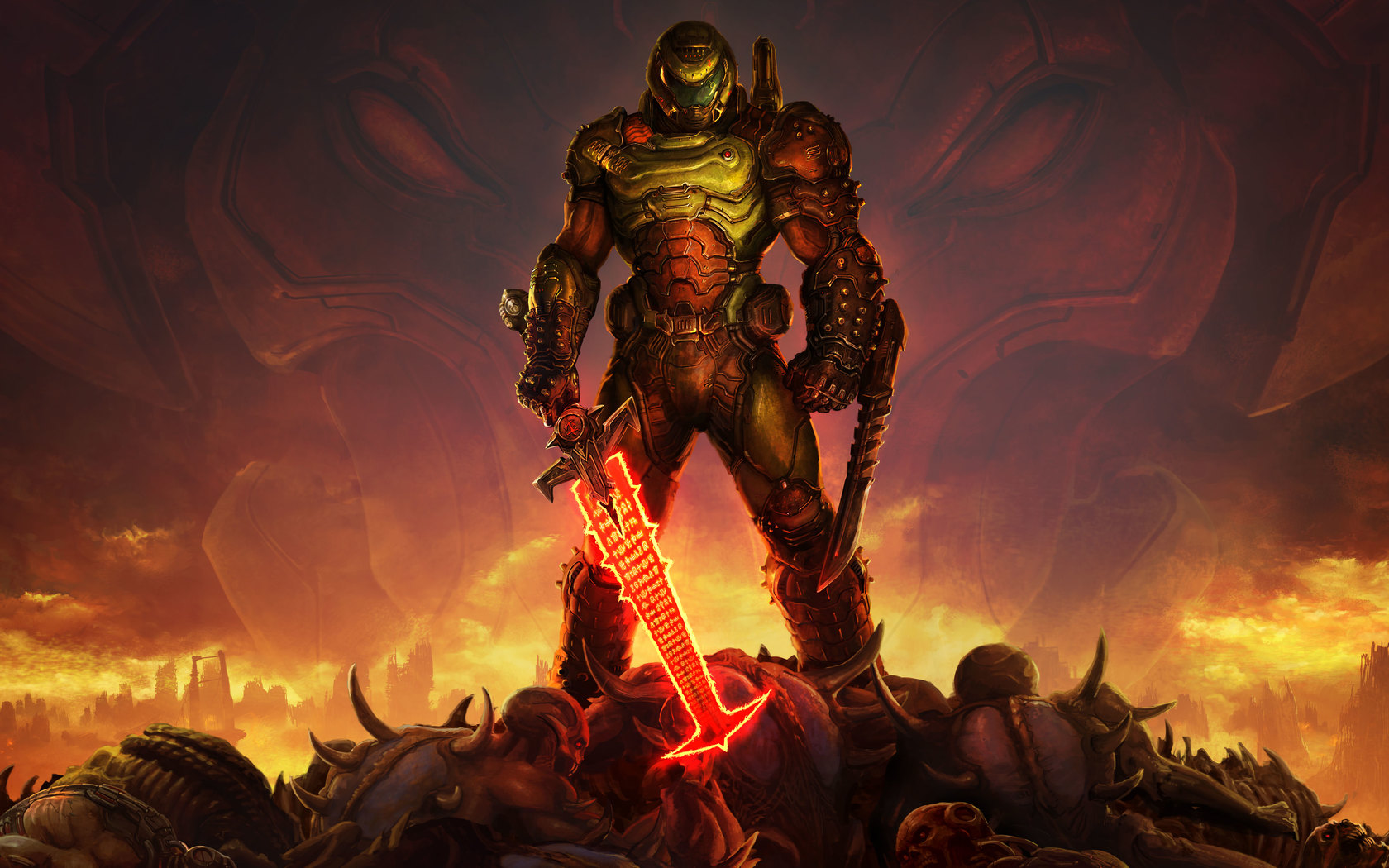 Doom Eternal , HD Wallpaper & Backgrounds