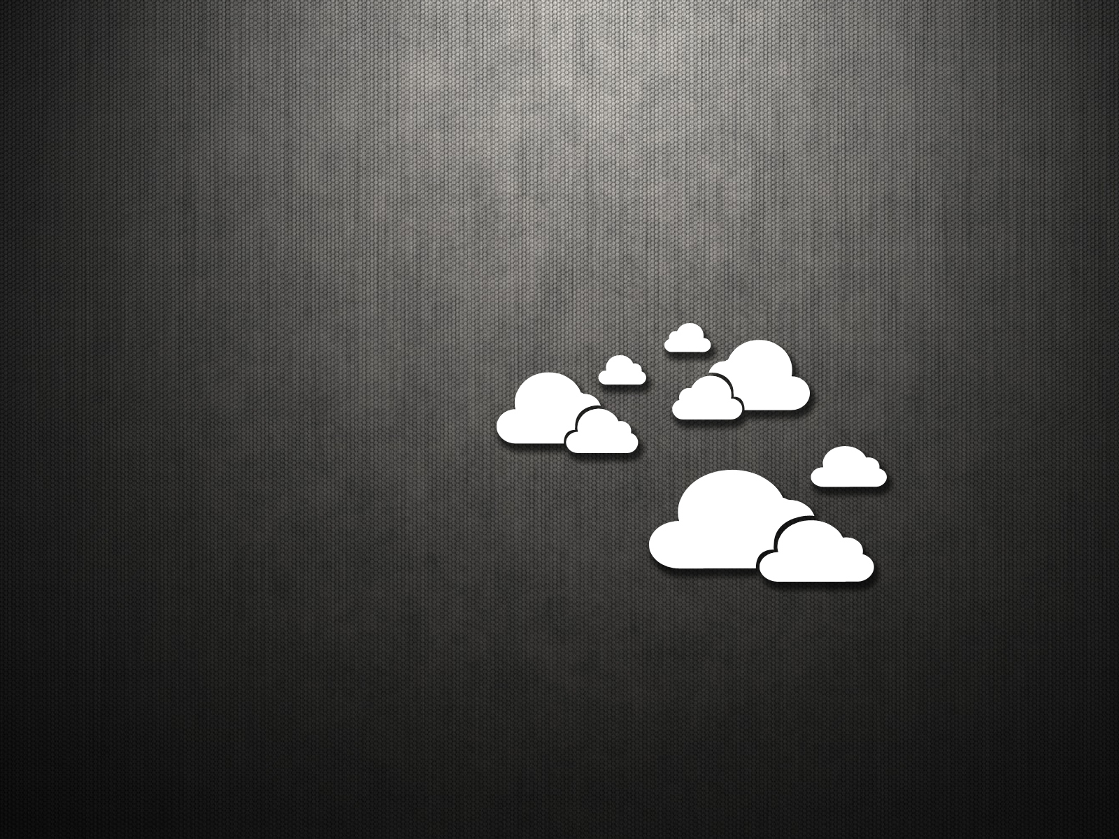 Minimal Clouds Simple Hd Desktop Wallpaper - Minimalist Black And White Cloud , HD Wallpaper & Backgrounds