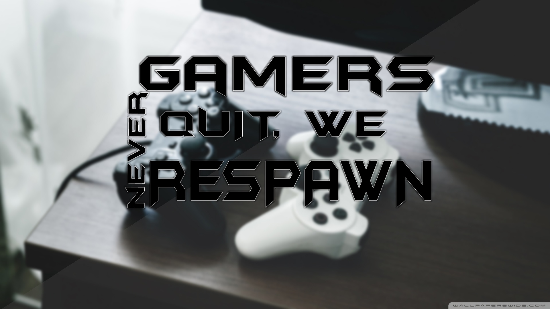 Gamers Never Quit , HD Wallpaper & Backgrounds