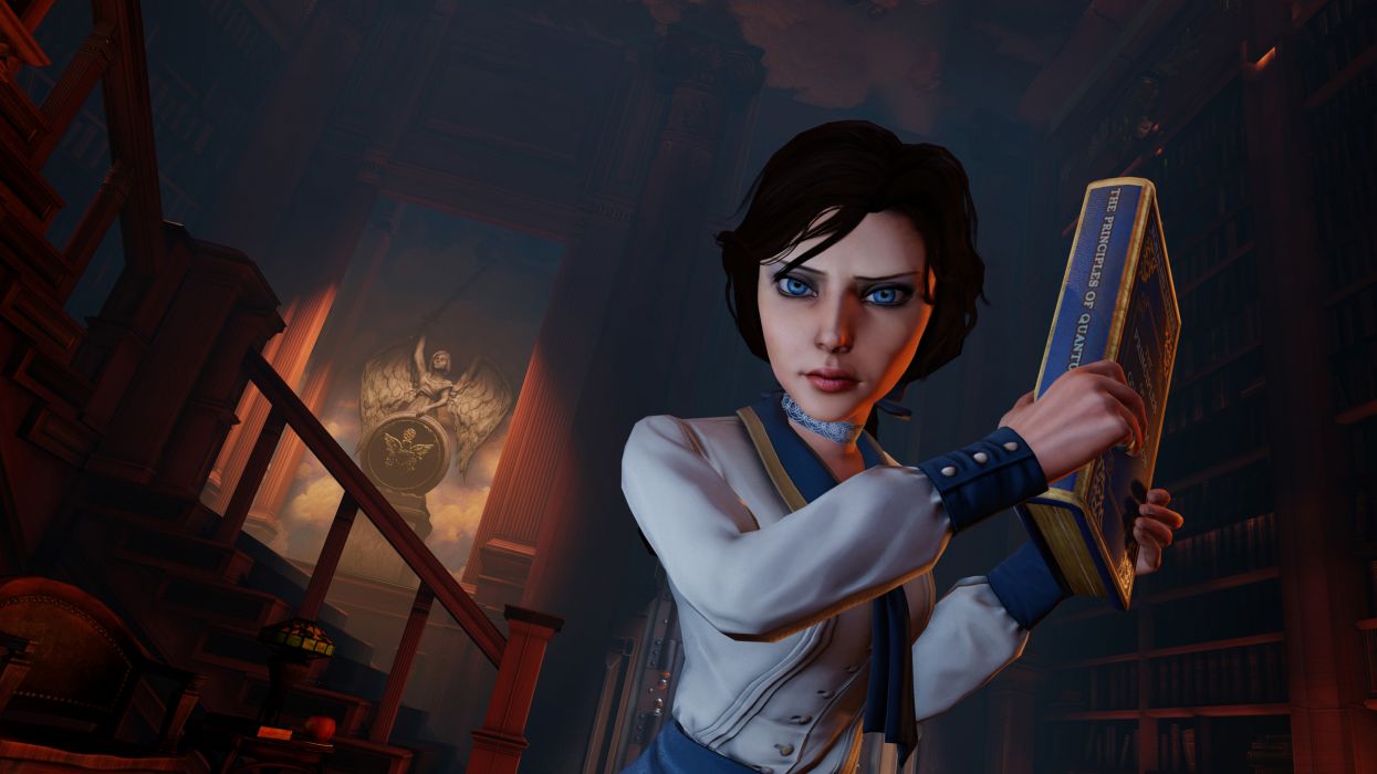 Bioshock Bioshock Infinite Elizabeth Book Wallpaper Bioshock Infinite Hd Wallpaper Backgrounds Download