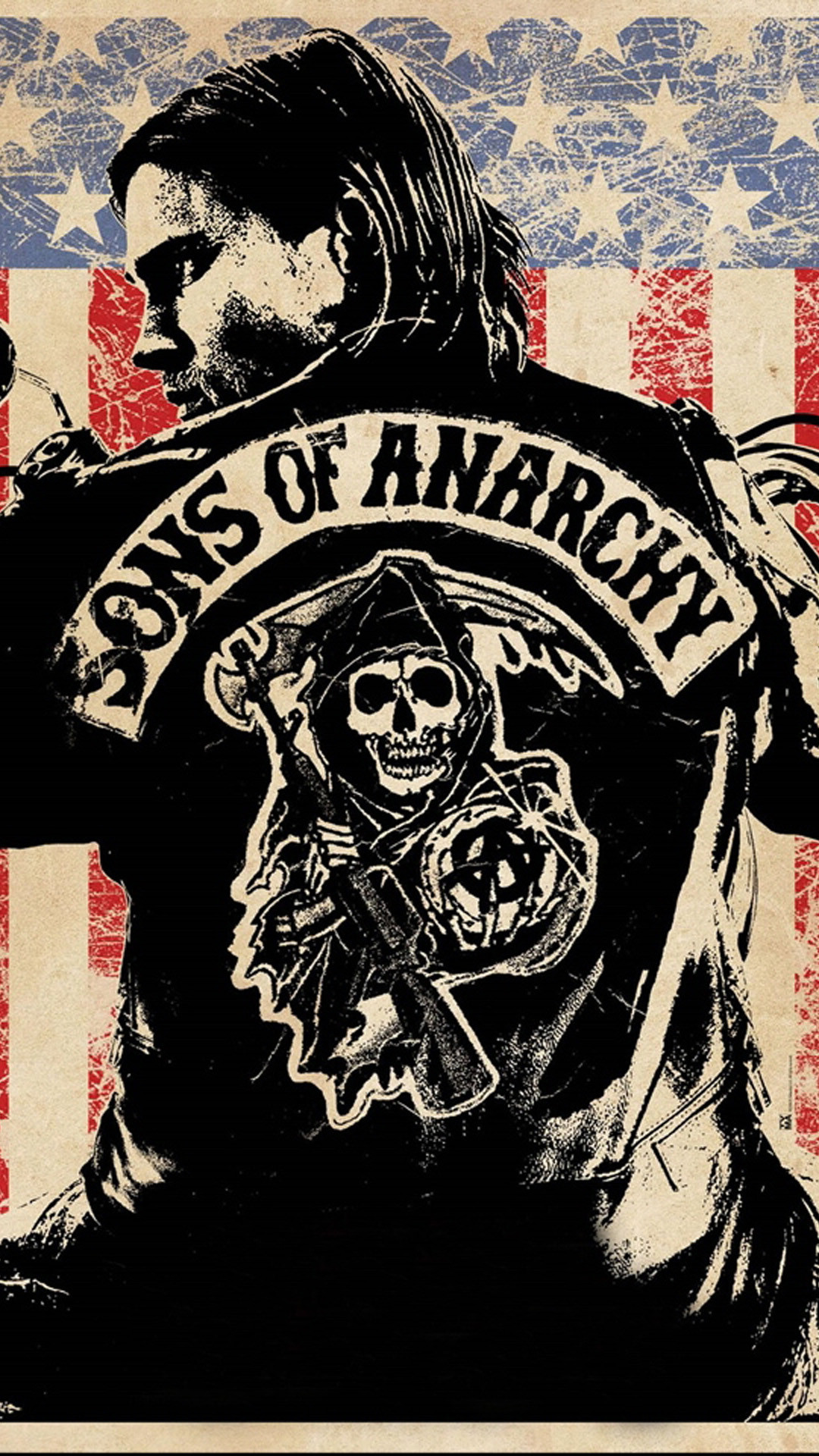 Creative Wallpapers For Samsung Galaxy S5 - Sons Of Anarchy , HD Wallpaper & Backgrounds