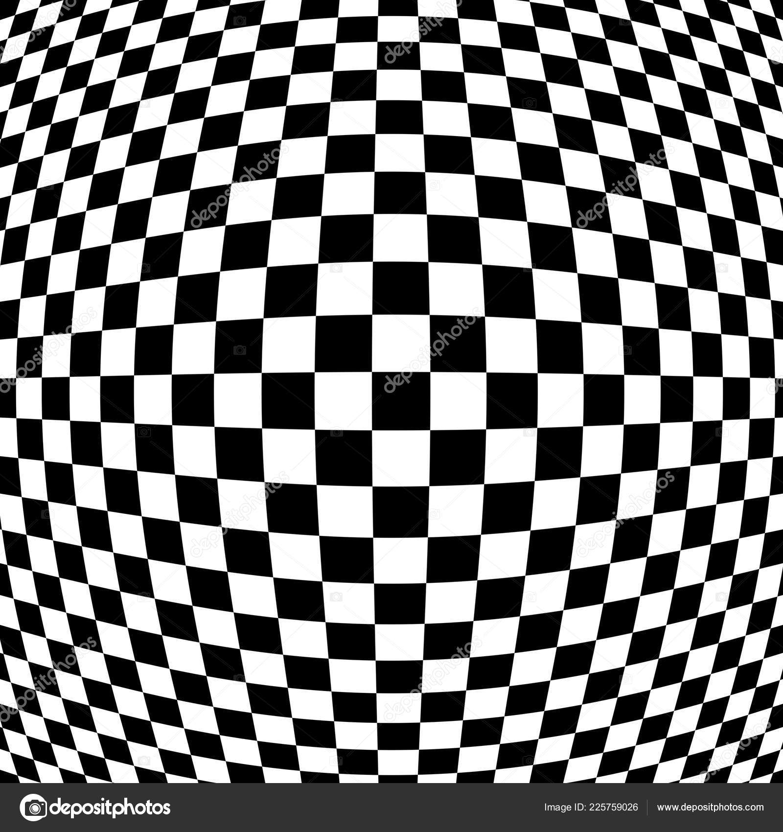 Checkered Abstract Wallpaper Black White Fabric Illusion - Black And White Squares , HD Wallpaper & Backgrounds