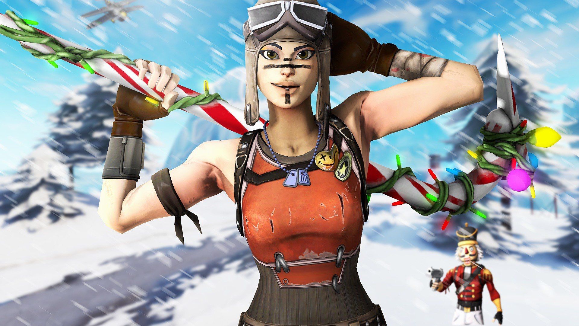 Renegade Raider With Candy Axe Thumbnail , HD Wallpaper & Backgrounds