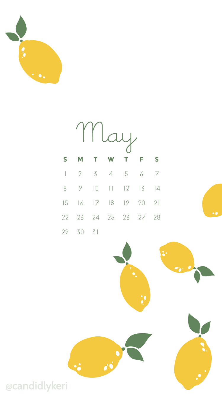 -1 - Iphone May Calendar Background , HD Wallpaper & Backgrounds
