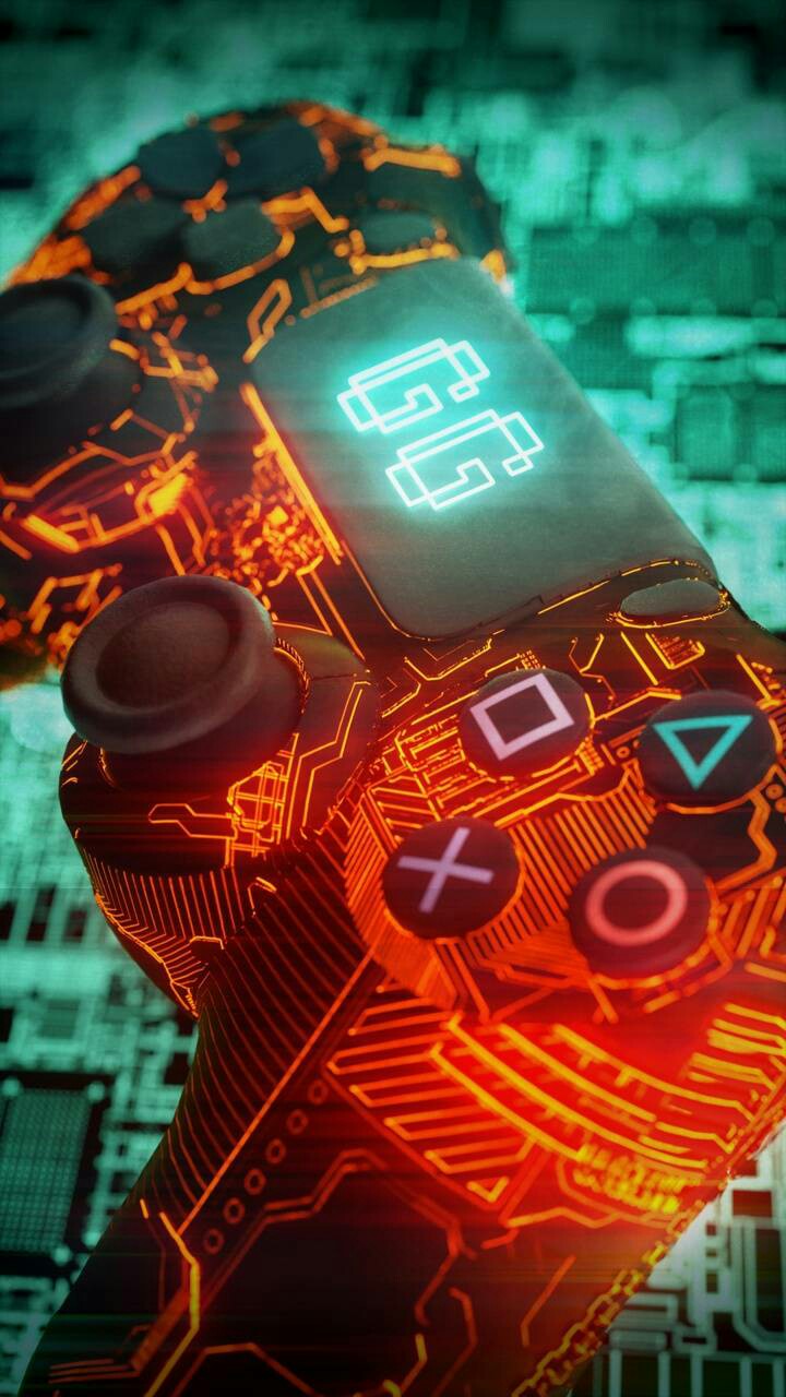 #wallpaper #cotrole #gg #jogos #game #gameboy #gamergirl - Cool Ps4 Controller Background , HD Wallpaper & Backgrounds