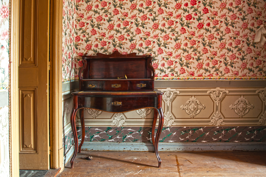 Antique Wallpaper - Old House Wallpaper Pattern , HD Wallpaper & Backgrounds