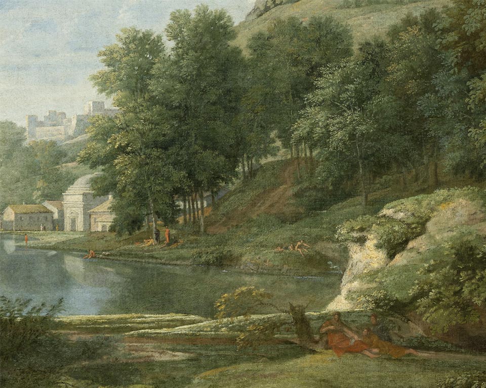 Antique Landscape , HD Wallpaper & Backgrounds