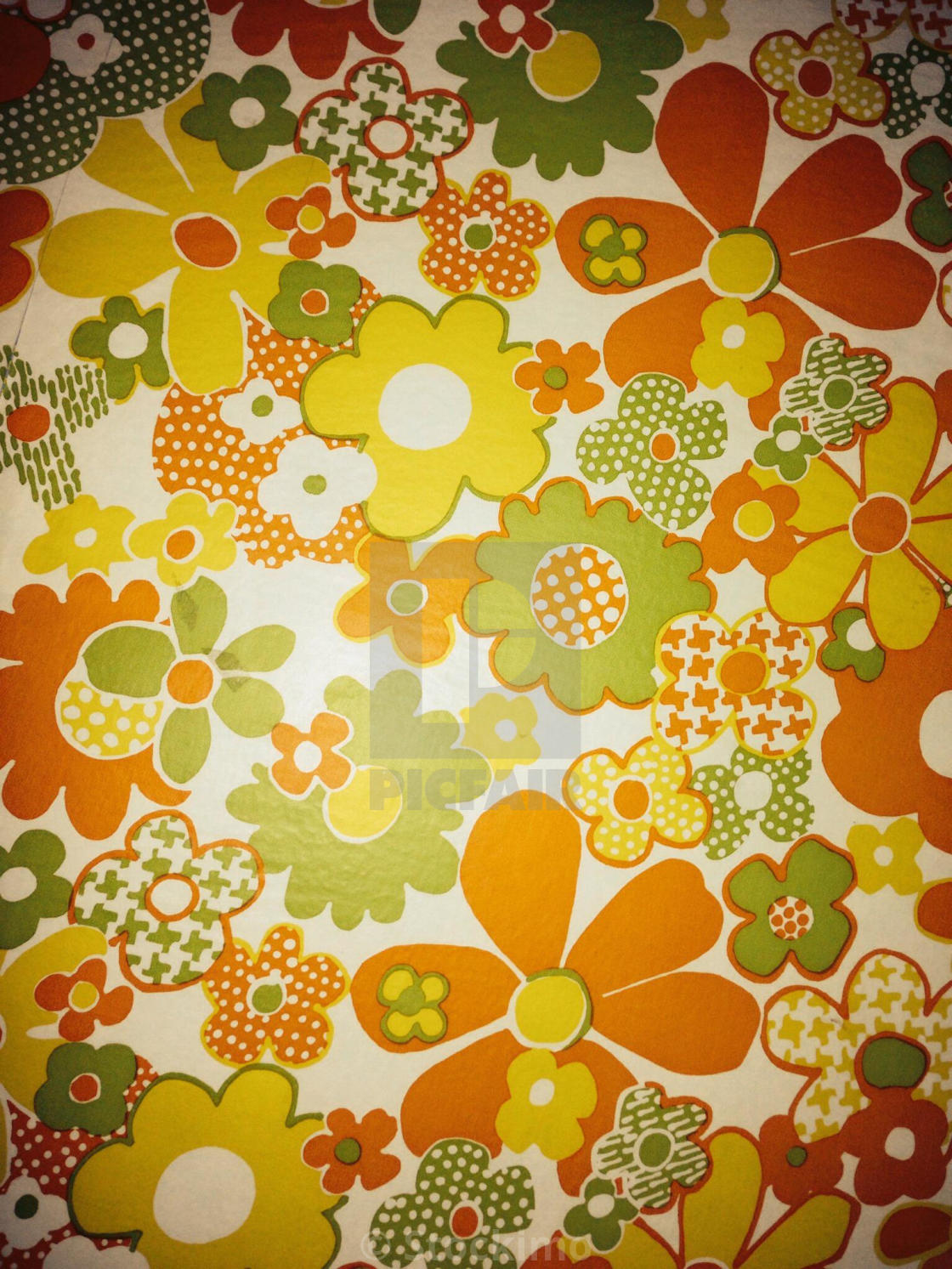 70s Floral Wallpaper - Motif , HD Wallpaper & Backgrounds