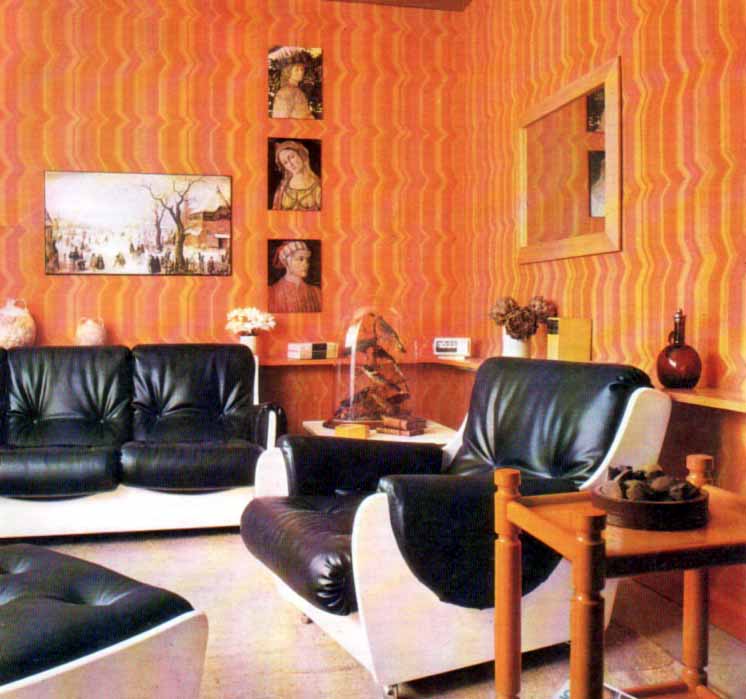 Vintage 70s Living Room , HD Wallpaper & Backgrounds