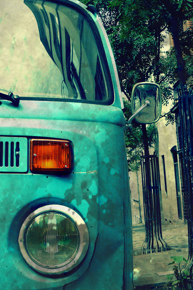 Car, Vintage, And Blue Image - Peace Hd Wallpapers For Iphone , HD Wallpaper & Backgrounds