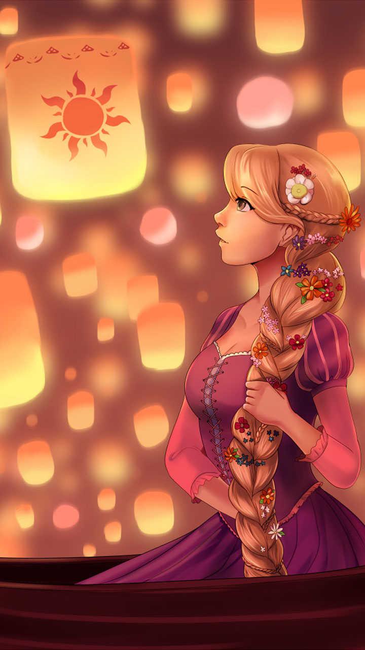 Rapunzel Wallpaper Iphone Hd - Rapunzel Dp For Whatsapp , HD Wallpaper & Backgrounds