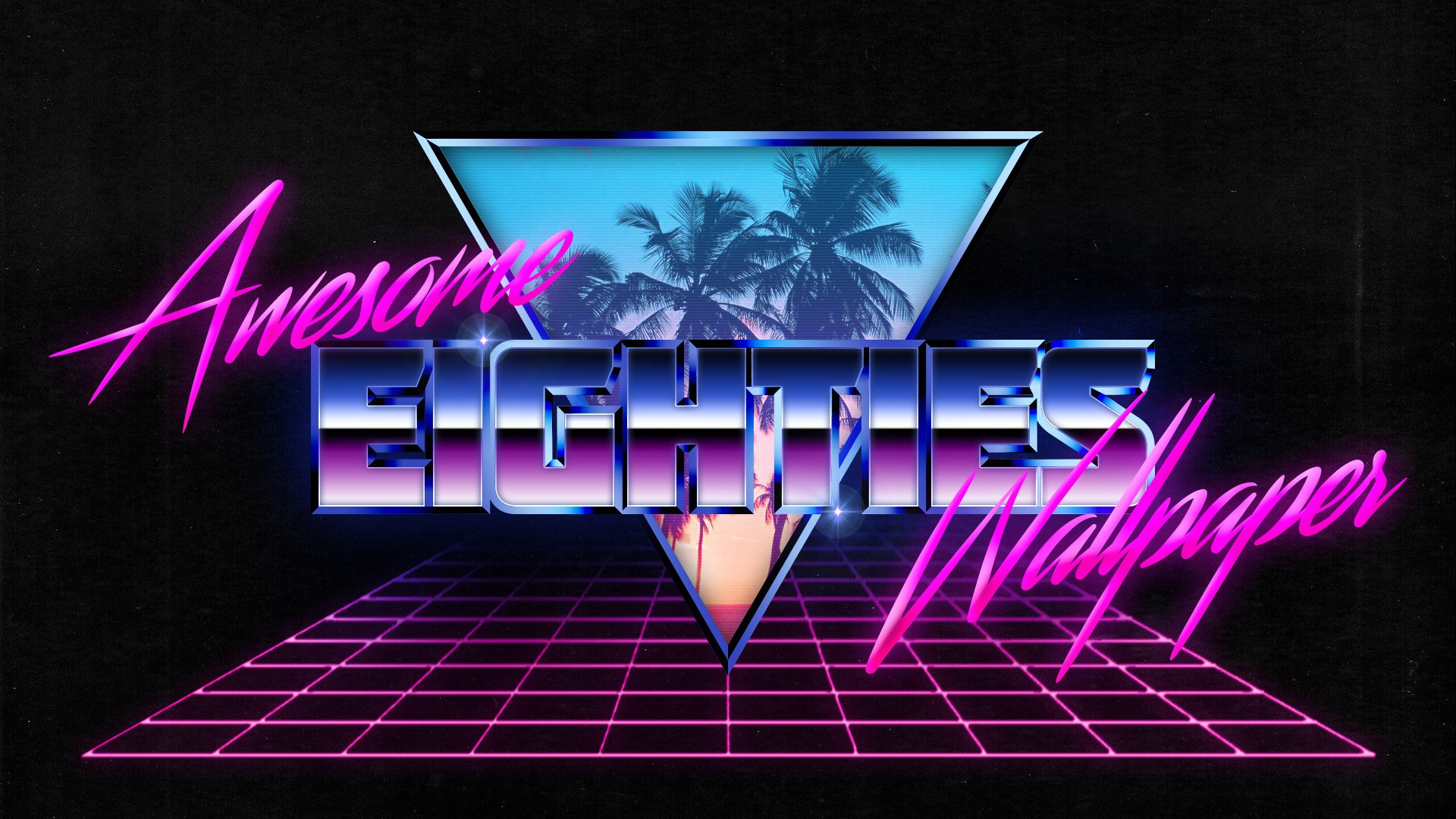Neon 80s , HD Wallpaper & Backgrounds