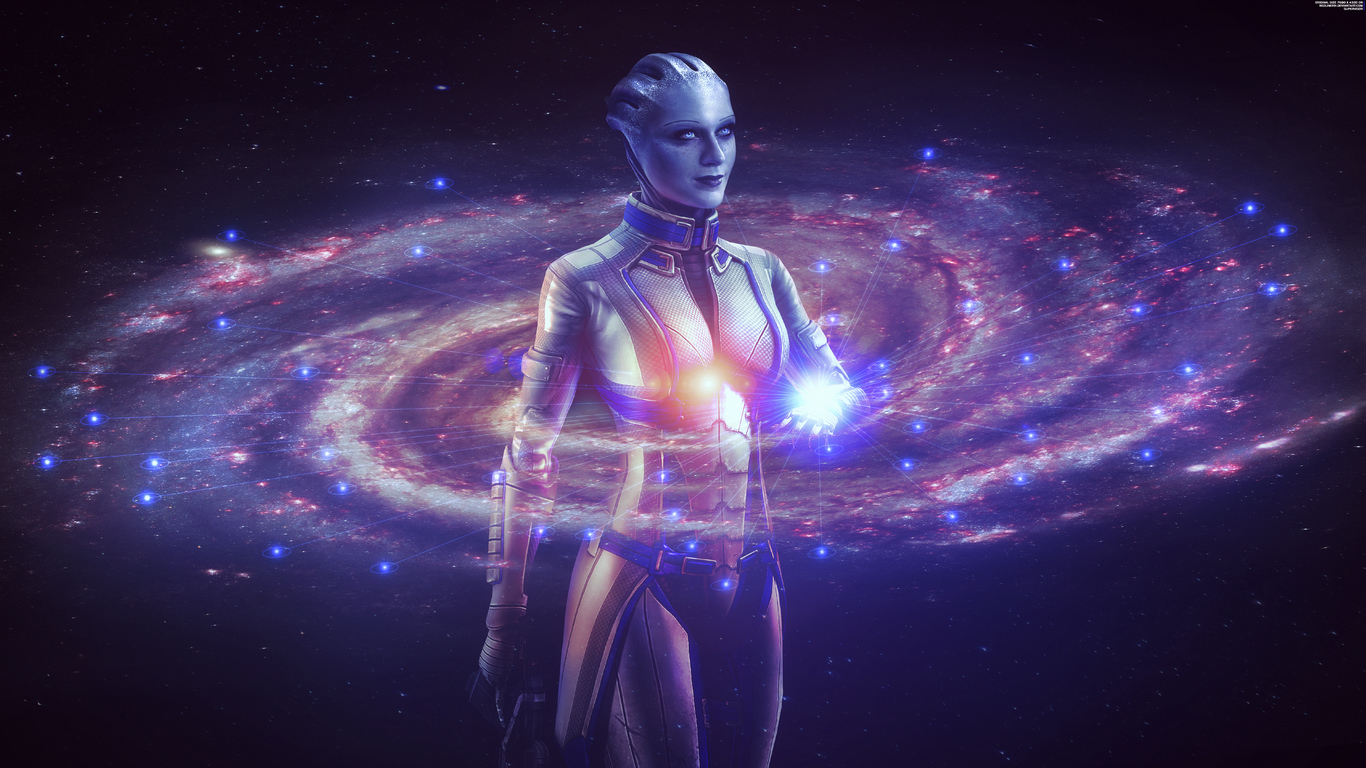 Mass Effect 4k Liara , HD Wallpaper & Backgrounds