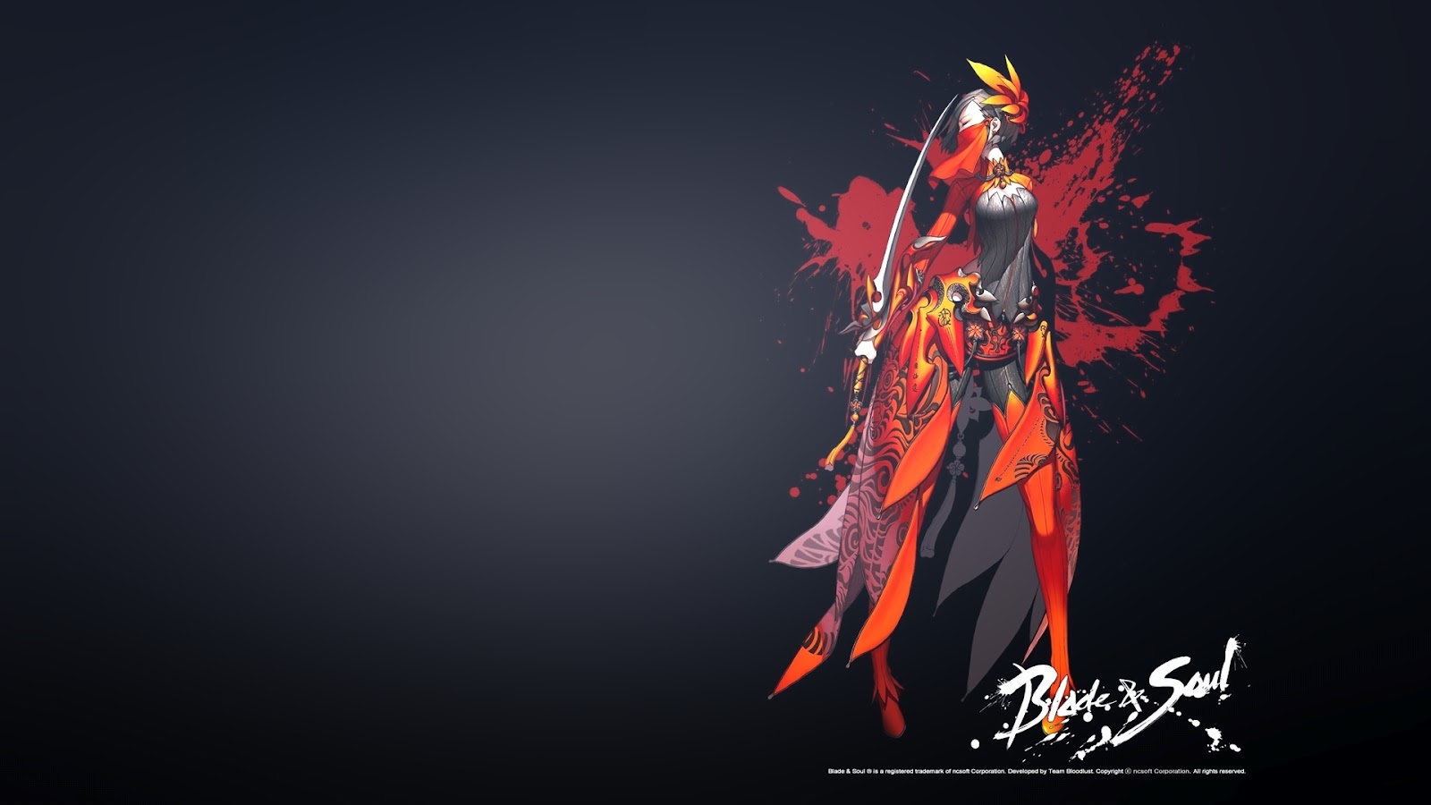 Just Walls Blade And Soul Wallpaper - Blade And Soul Hd , HD Wallpaper & Backgrounds