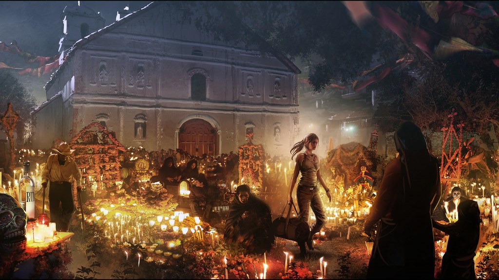 Shadow Of The Tomb Raider Mexico , HD Wallpaper & Backgrounds