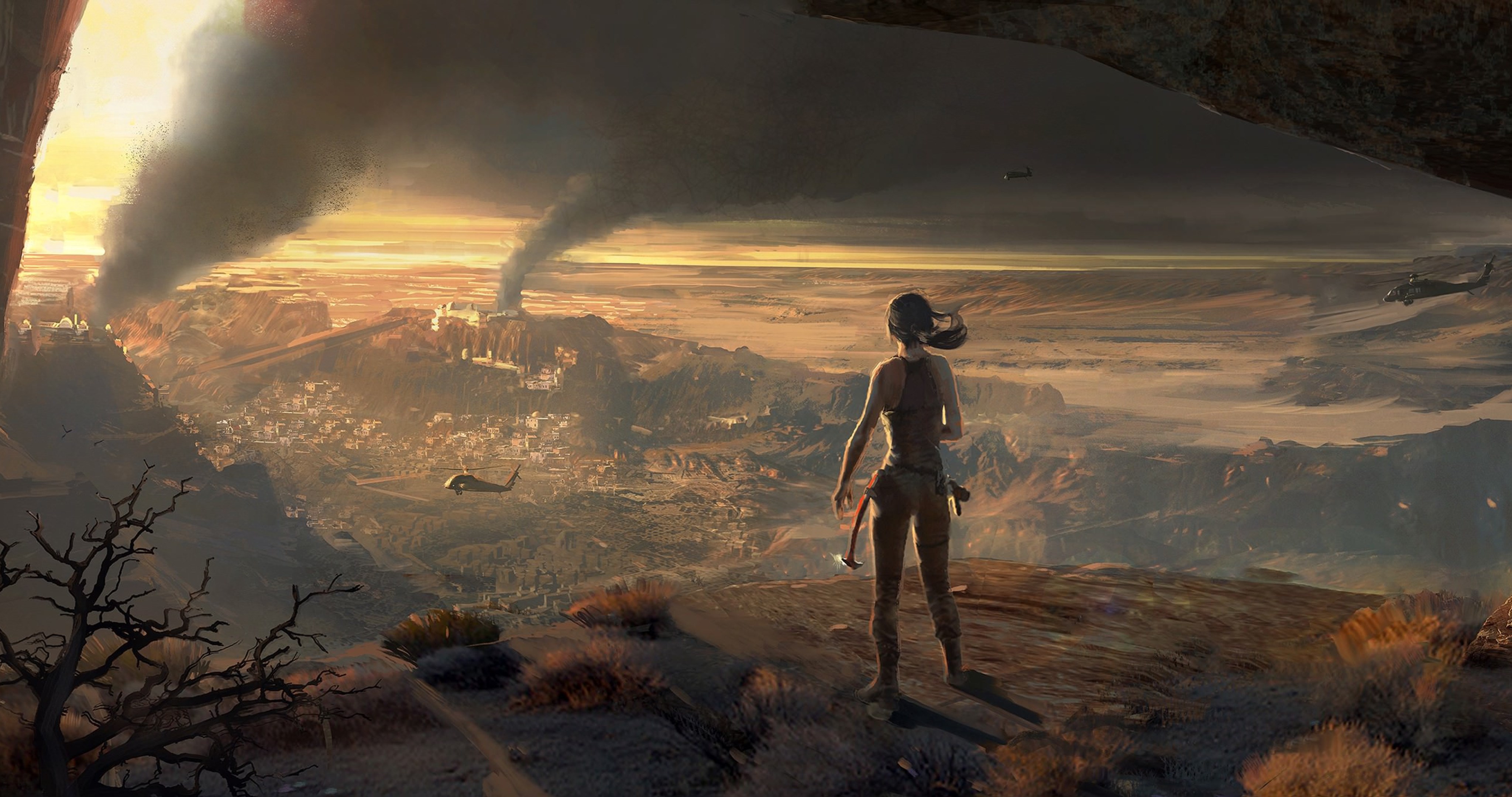 Tomb Raider Wallpaper 4k , HD Wallpaper & Backgrounds