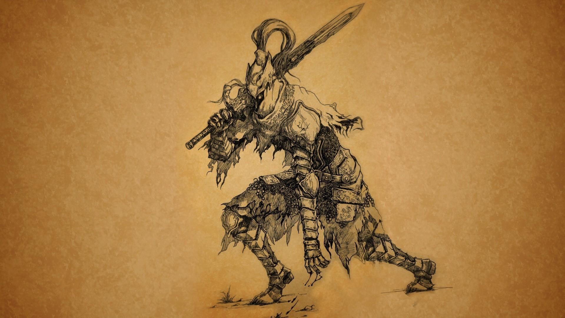 Dark Souls Artorias Drawing , HD Wallpaper & Backgrounds