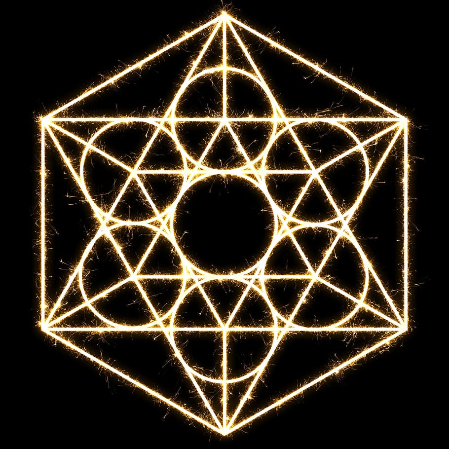 Six Edges Symbol Illustration, Sacred Geometry, Energy, - Sacred Geometry 432 Hz , HD Wallpaper & Backgrounds