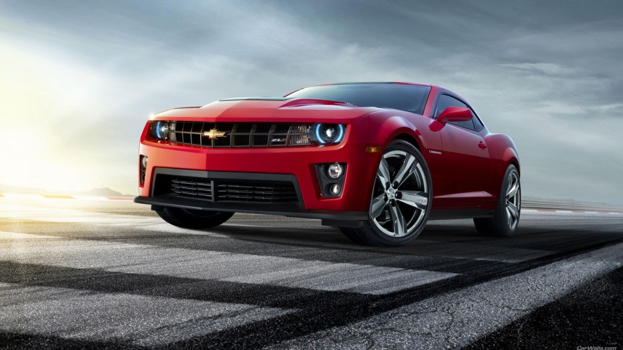 Chevrolet Camaro Rojo Wallpaper - 2012 Camaro Zl1 , HD Wallpaper & Backgrounds