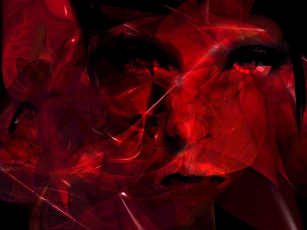 Fondos Abstracto Rojo En Y Pantallas De Abstractos - Darkness , HD Wallpaper & Backgrounds