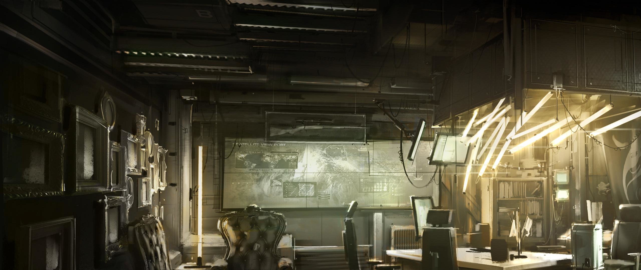 High Resolution Deus Ex - Deus Ex Mankind Divided Interior , HD Wallpaper & Backgrounds