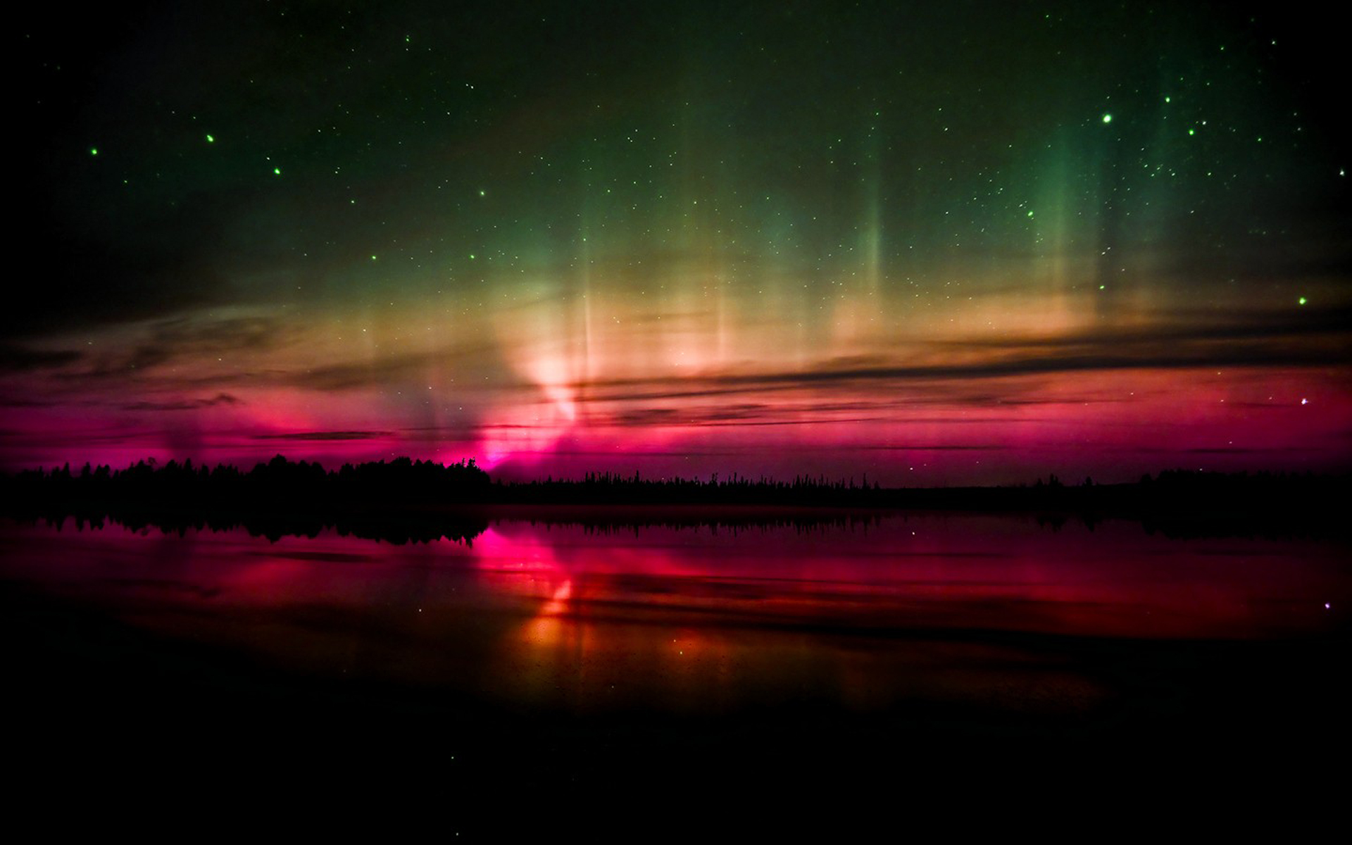Beautiful Aurora Borealis Wallpaper 1080p, Awesome - Best Wallpaper Aurora Hd , HD Wallpaper & Backgrounds
