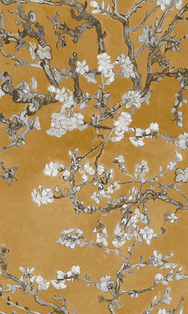 Van Gogh Almond Blossom Wallpaper - Almond Blossoms Van Gogh , HD Wallpaper & Backgrounds