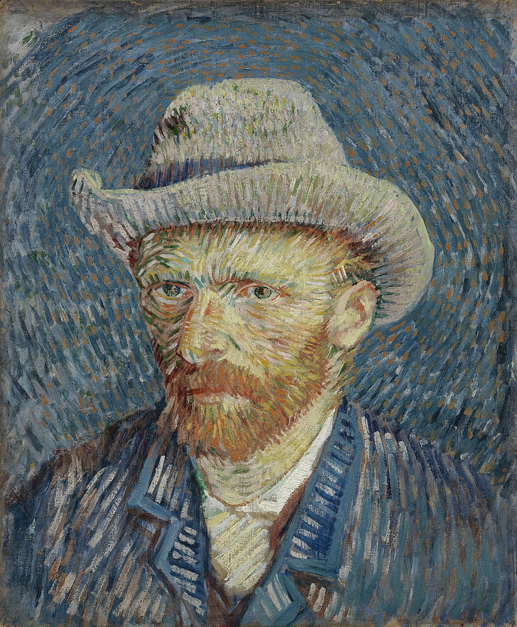 Vincent Van Gogh, Self Portraits, Oil Painting, Creativity, - Portrait De Van Gogh , HD Wallpaper & Backgrounds