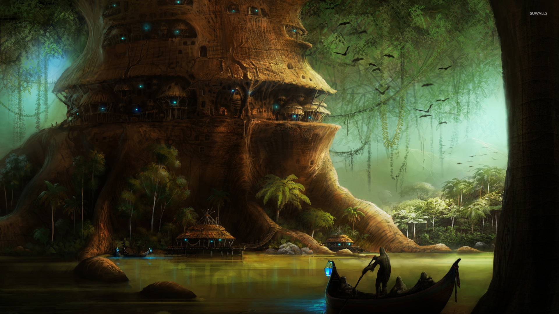 Fantasy Village , HD Wallpaper & Backgrounds