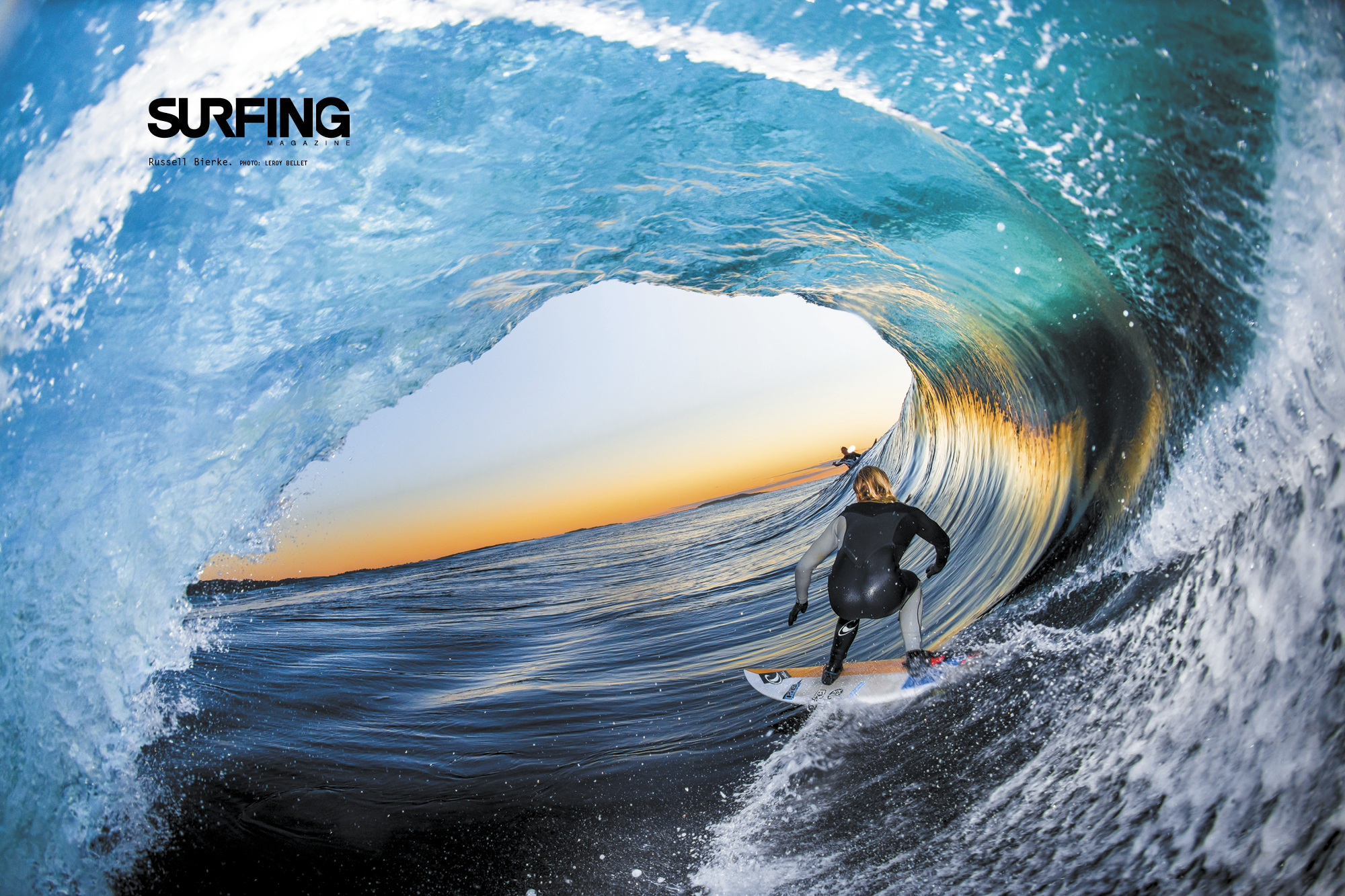 Leroybierke - Surfing Barrel , HD Wallpaper & Backgrounds