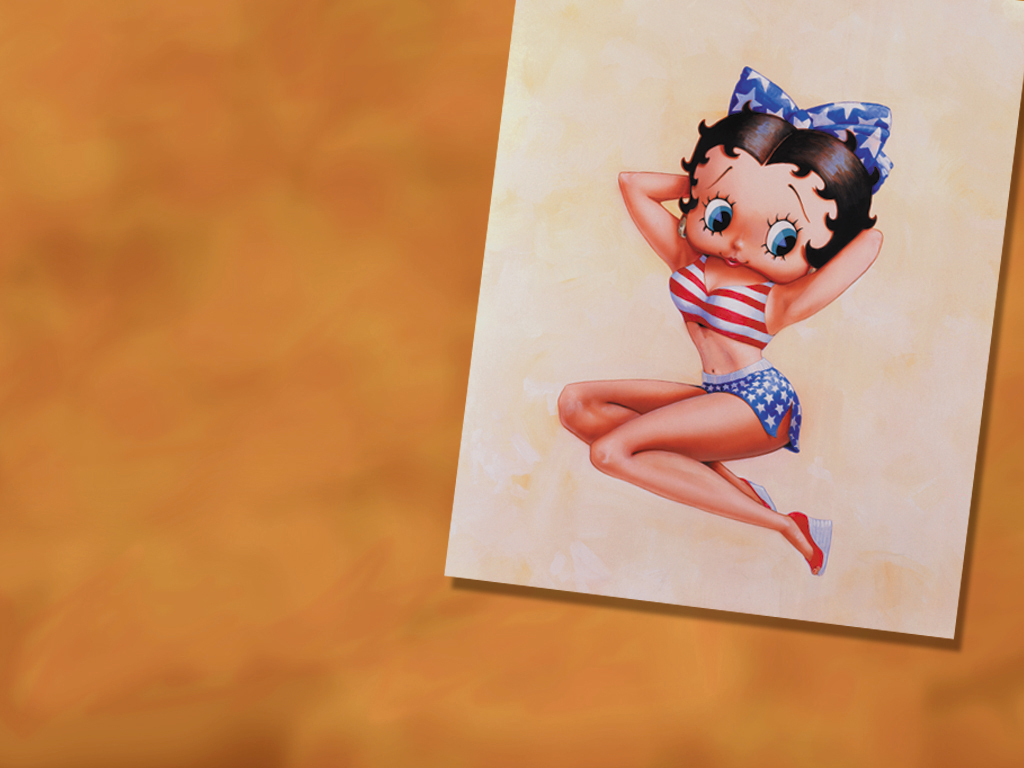Betty Boop Wallpaper - Betty Boop Wallpaper Vintage Hd , HD Wallpaper & Backgrounds
