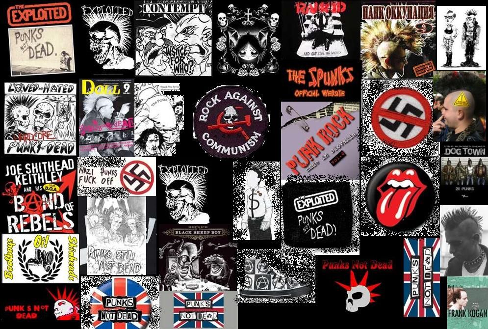 Rocker Wallpaper Punk Rock Bandswallpapers Wallpapers - Rock Band Flags Logos , HD Wallpaper & Backgrounds