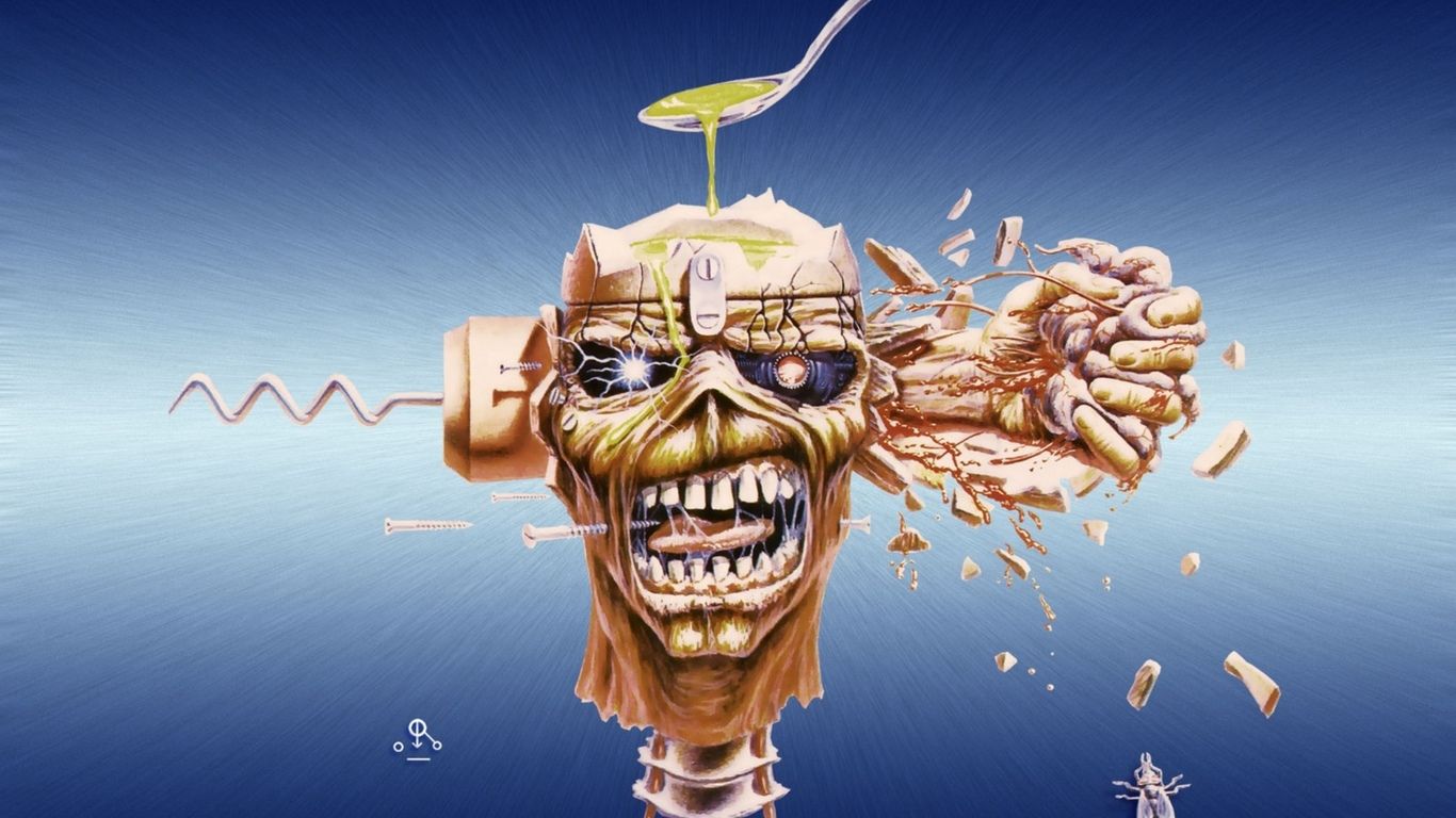 Derek Riggs Iron Maiden Art , HD Wallpaper & Backgrounds