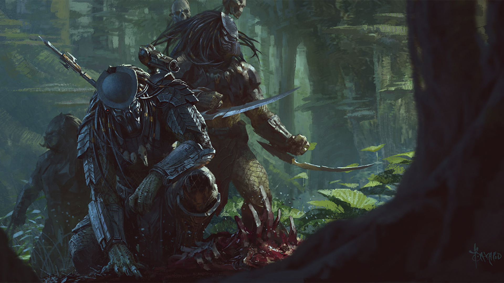 Predator Wallpaper Acer Predator Wallpaper - Predator Hunting Grounds Roadmap , HD Wallpaper & Backgrounds