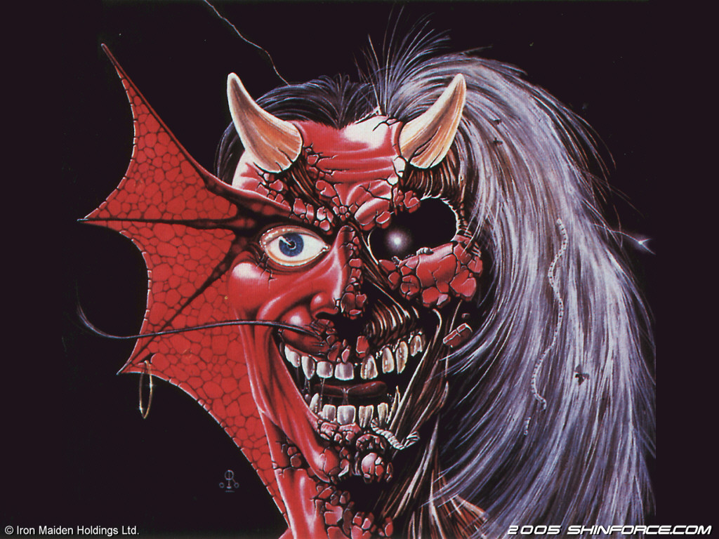 Full Size Demon Iron Maiden Wallpaper / - Iron Maiden Purgatory , HD Wallpaper & Backgrounds