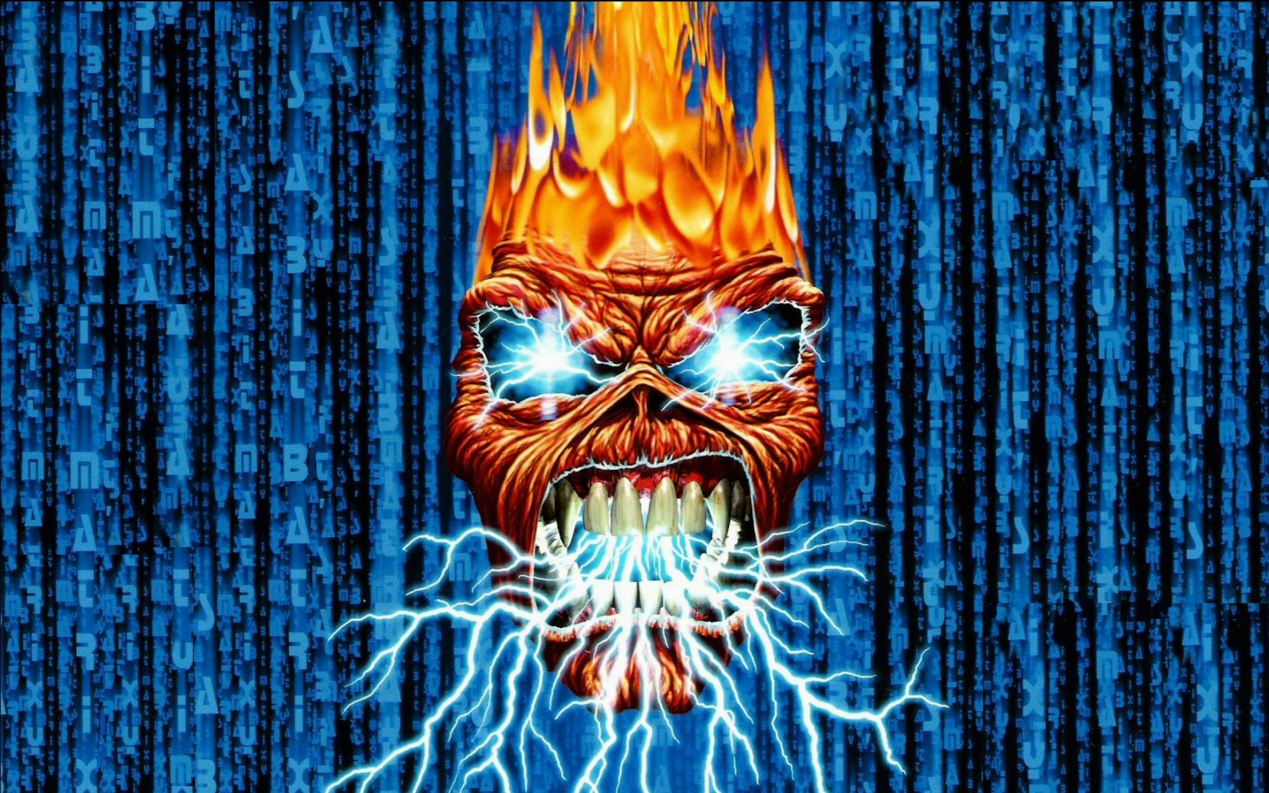 Hd Wallpapers Iron Maiden Mr Eddie Iron Maiden - Iron Maiden The Real Live One , HD Wallpaper & Backgrounds