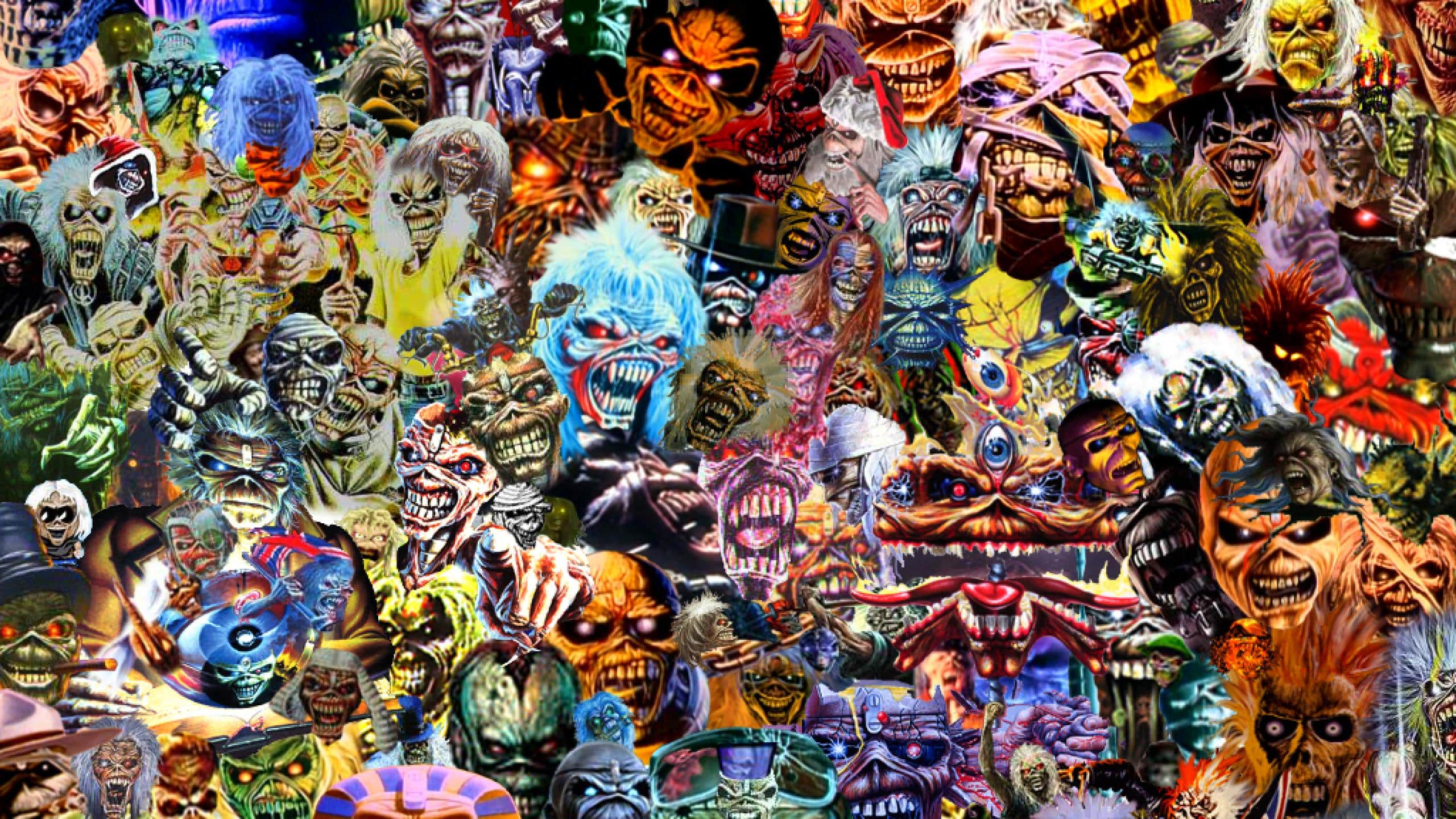 #17496yh Iron Maiden Desktop Wallpaper Px - Iron Maiden All Eddie , HD Wallpaper & Backgrounds