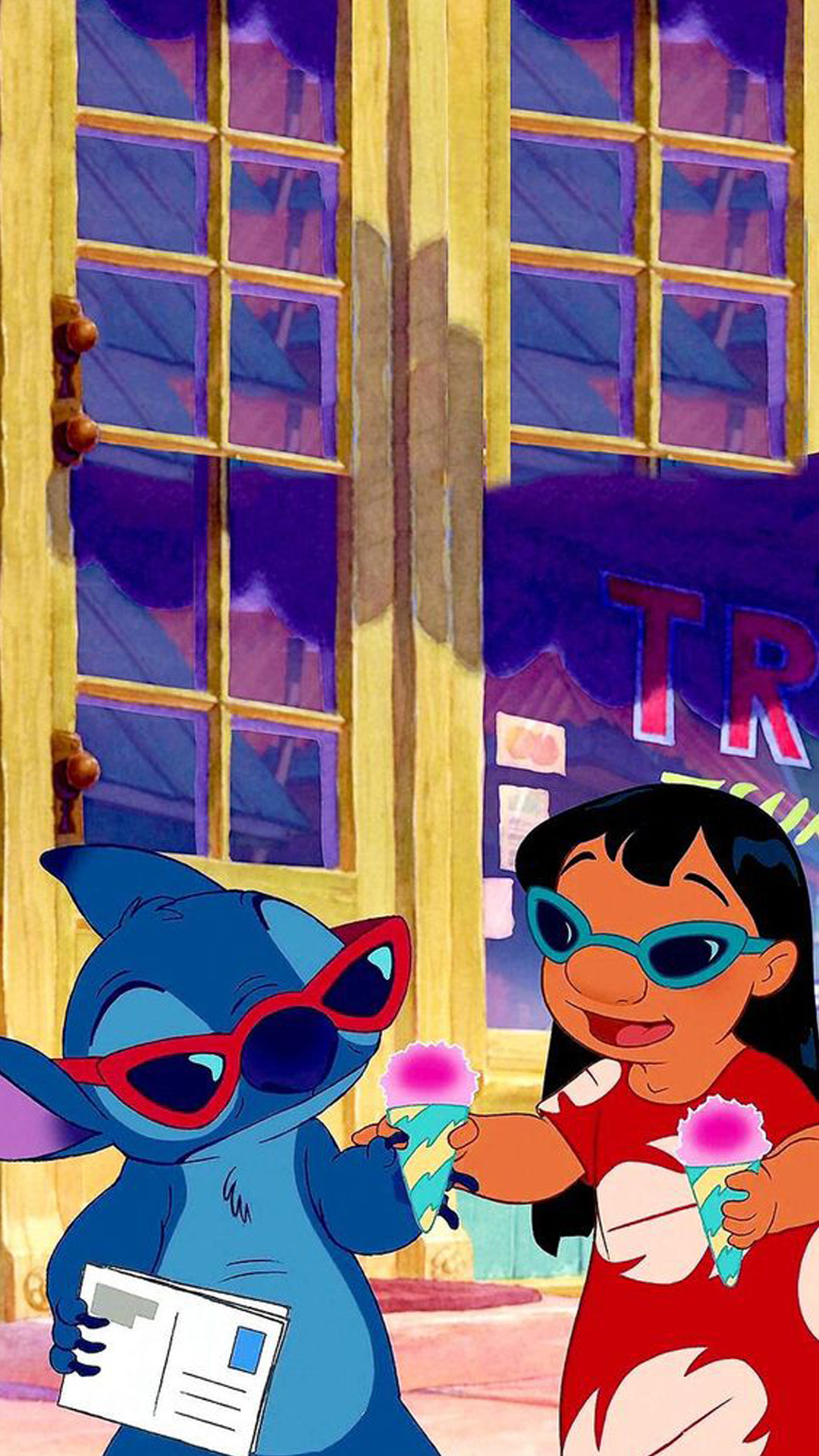 Lilo And Stitch Wallpaper Aesthetic , HD Wallpaper & Backgrounds
