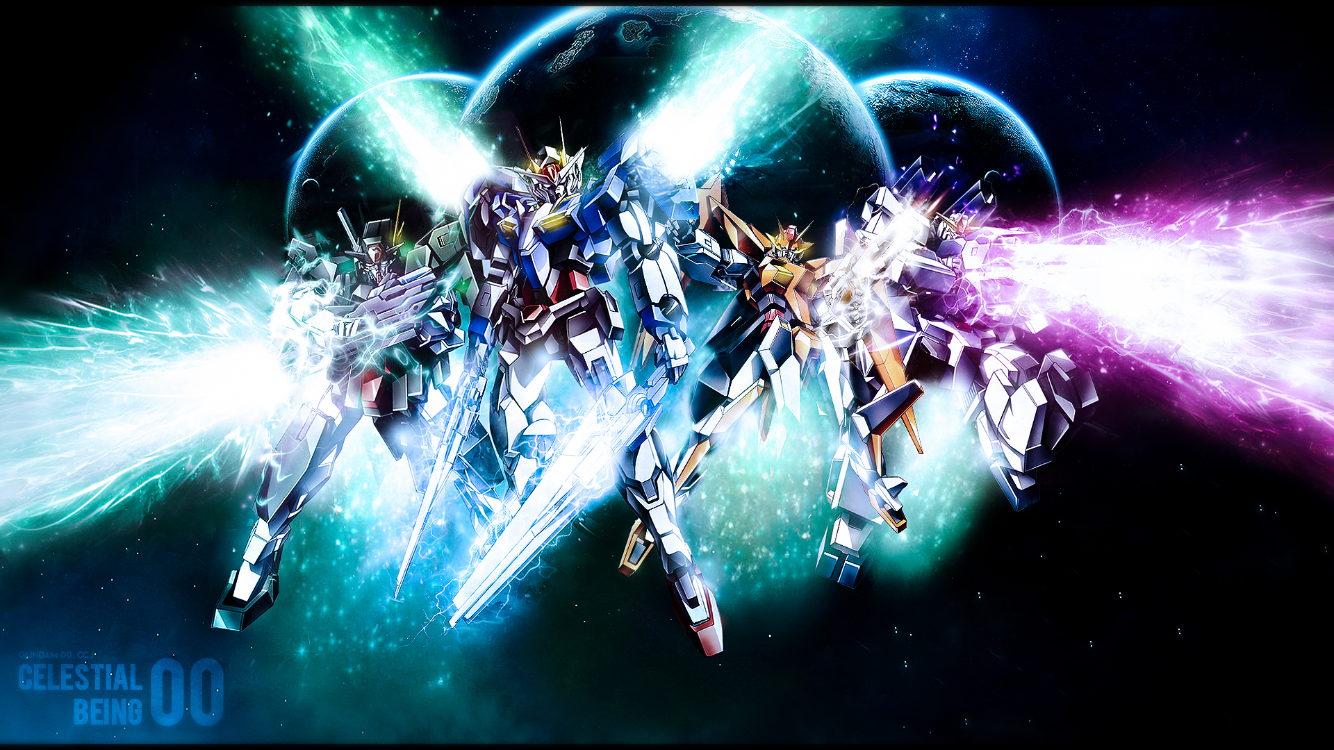 Sunrise , Mobile Suit Gundam 00 Wallpaper 
	style Width - Gundam 00 , HD Wallpaper & Backgrounds
