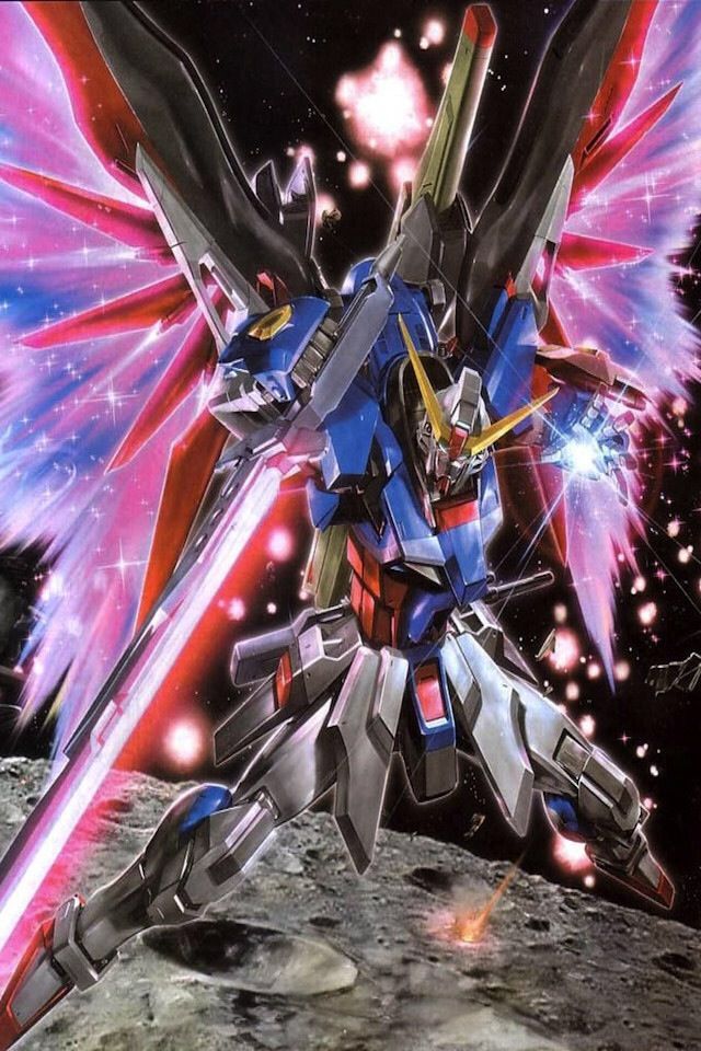 Destiny Gundam Wallpaper - Gundam Phone Wallpaper Hd , HD Wallpaper & Backgrounds