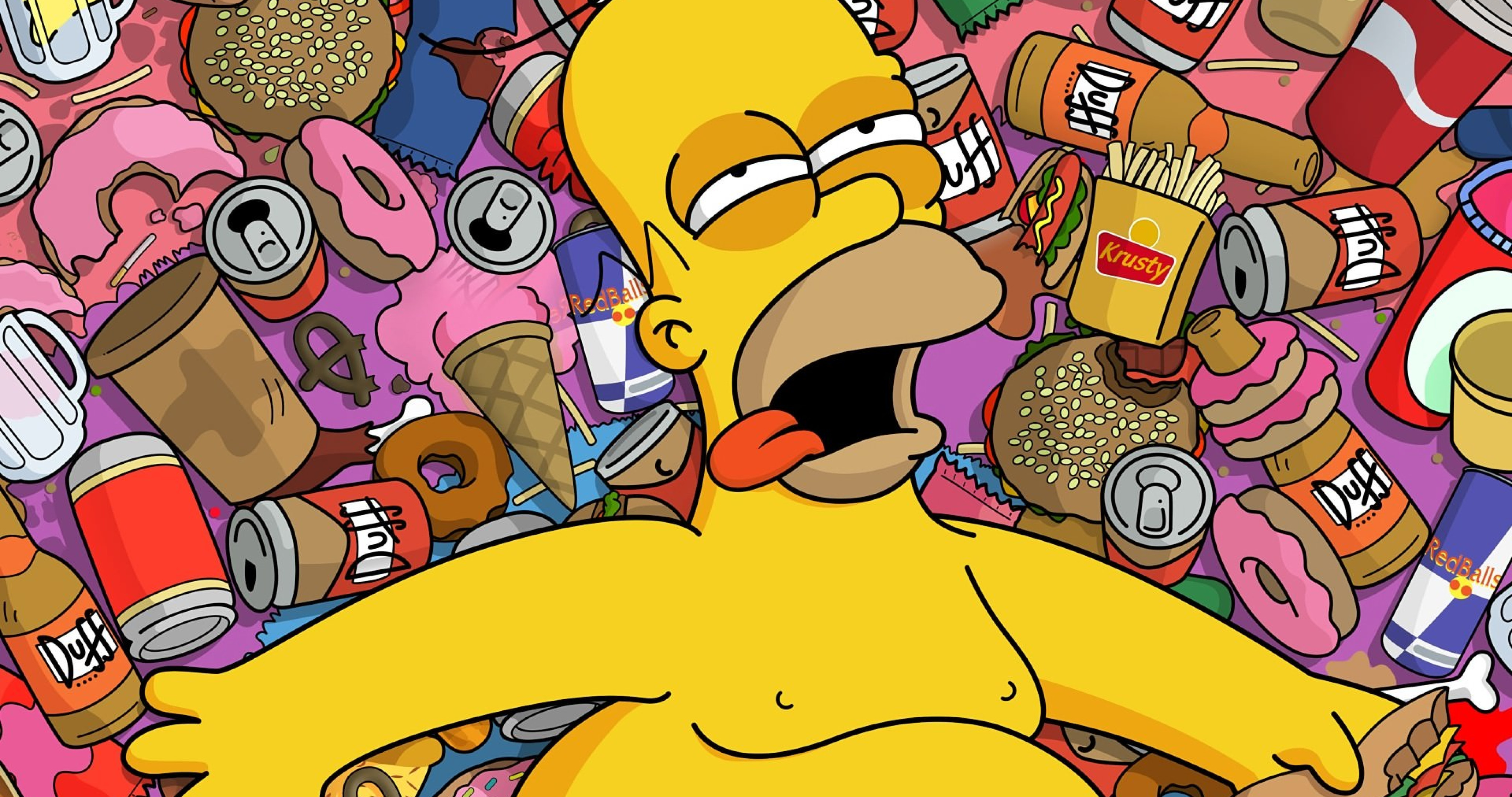 Homer Simpson Wallpaper Hd - Homer Simpson , HD Wallpaper & Backgrounds
