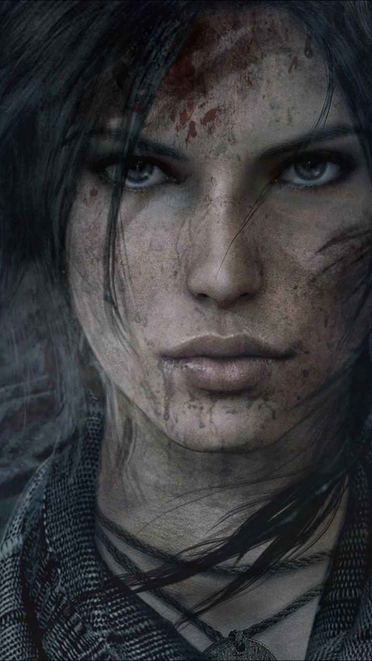 Tomb Raider Lara Croft Face , HD Wallpaper & Backgrounds