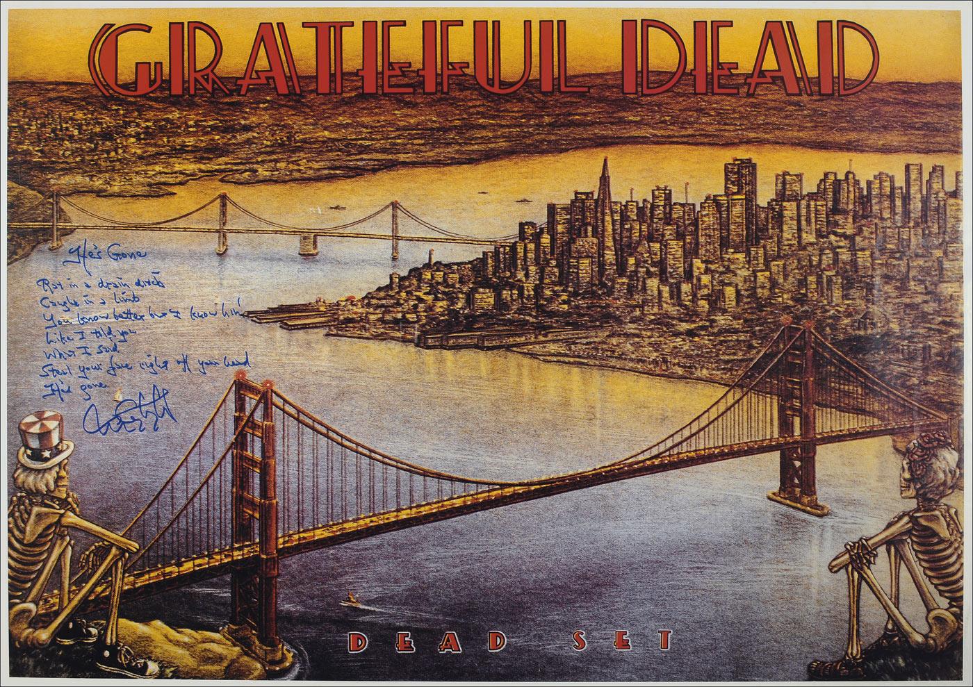 Grateful Dead Deadset Poster , HD Wallpaper & Backgrounds