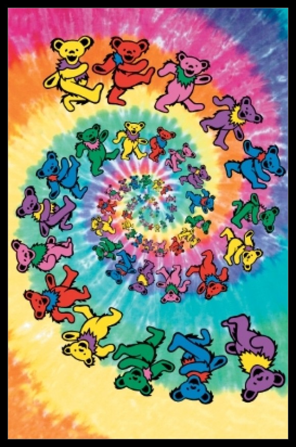 Grateful Dead Phone Wallpaper - Grateful Dead Care Bears , HD Wallpaper & Backgrounds