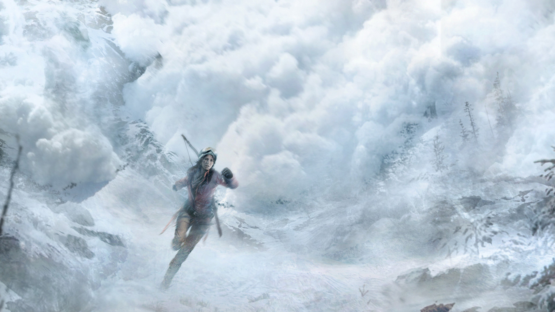 Free Rise Of The Tomb Raider Wallpaper In - Зима , HD Wallpaper & Backgrounds