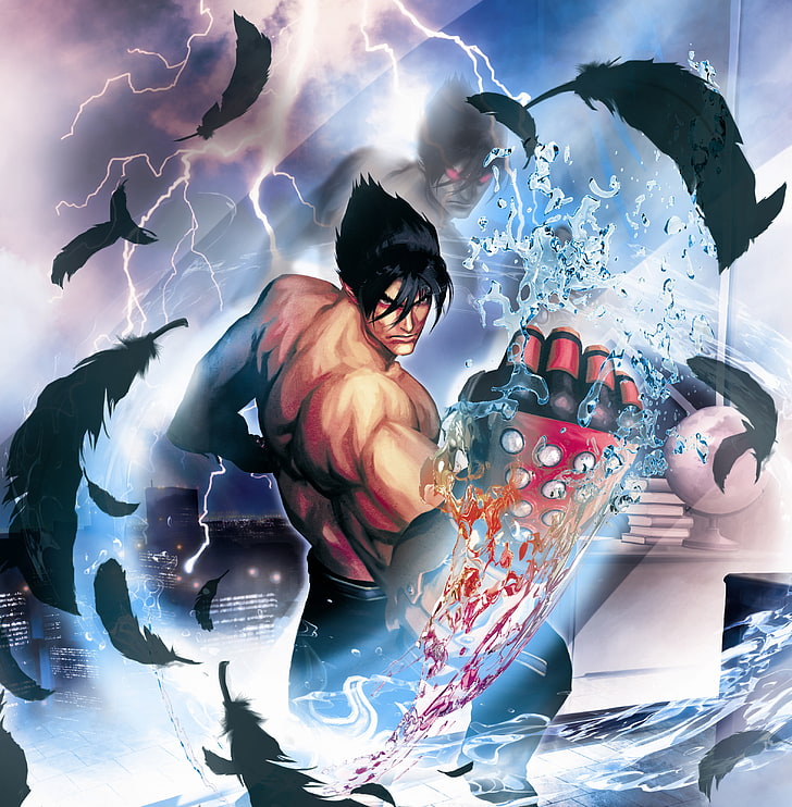 Street Fighter X Tekken, Jin, Hd Wallpaper - Street Fighter Jin Kazama , HD Wallpaper & Backgrounds