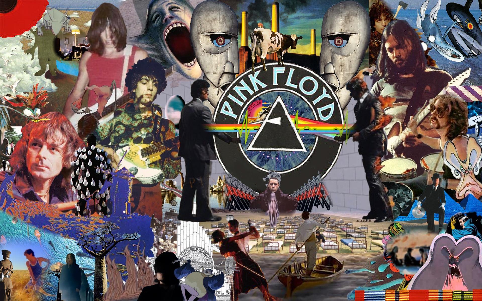 Pink Floyd Collage , HD Wallpaper & Backgrounds