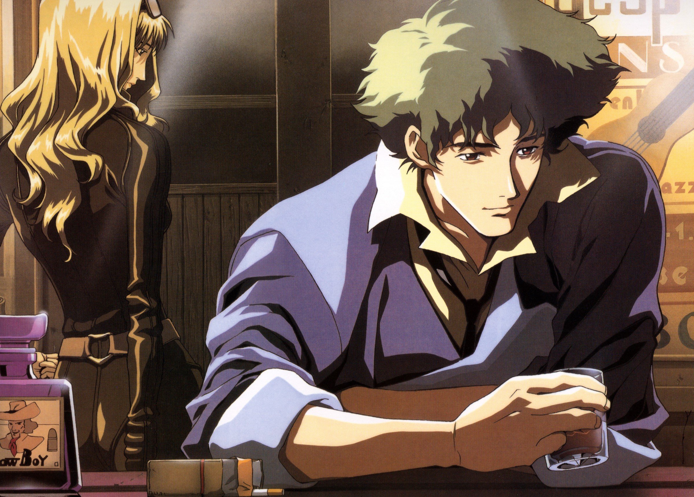 Cowboy Bebop Spike Spiegel Julia Wallpaper - Cowboy Bebop Spike , HD Wallpaper & Backgrounds